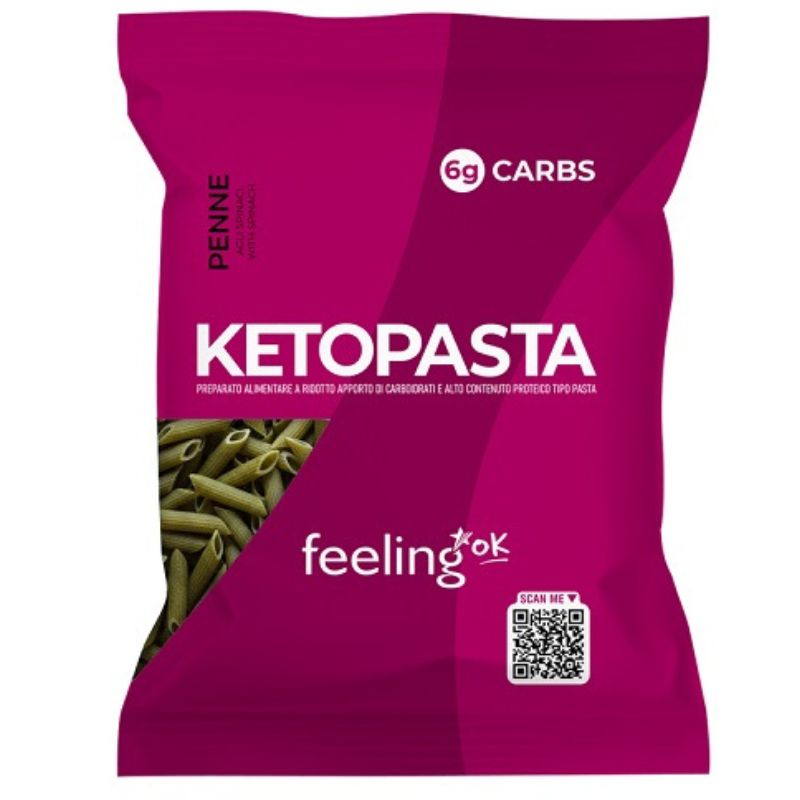 Feeling Ok +Protein Penne Agli Spinaci 50 Grammi