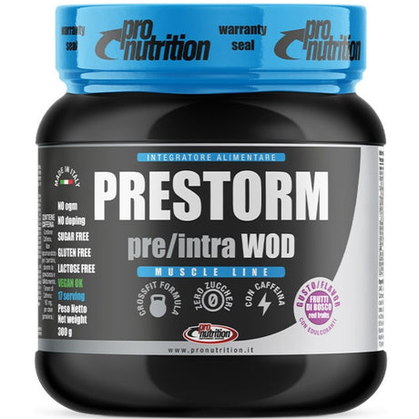 PRONUTRITION PRESTORM 300 GRAMMI FRUTTI DI BOSCO