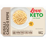 Love Keto Fusilli Proteici Cacio E Pepe 150 Grammi