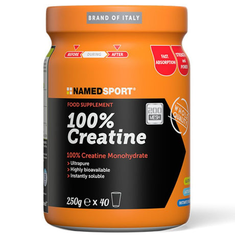 NAMED SPORT 100% CREATINE 250 GRAMMI