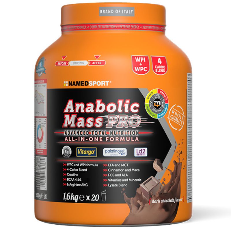 NAMED SPORT ANABOLIC MASS PRO 1,6 KG