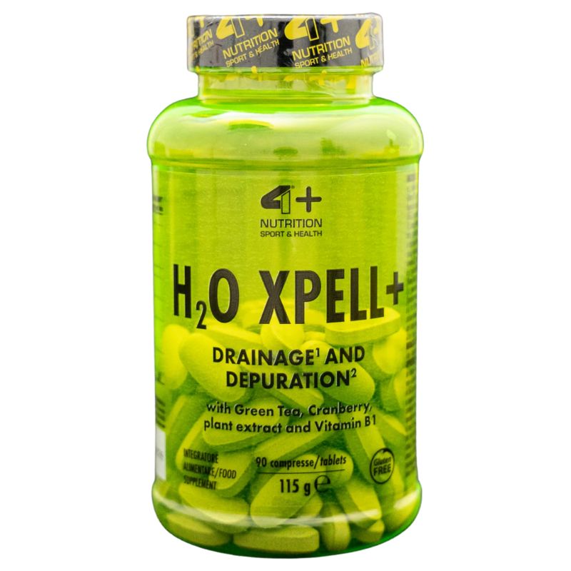 4+ NUTRITION  H2O XPELL 90 COMPRESSE