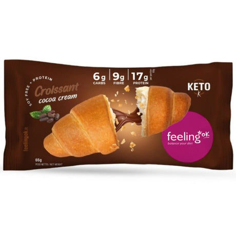 FEELING OK CROISSANT START RIPIENO AL CACAO DA 65 GRAMMI