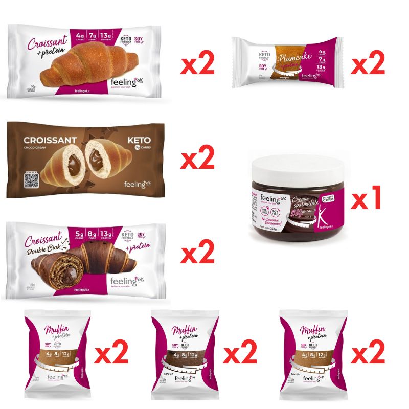 Kit Dieta Chetogenica - Colazione Completa