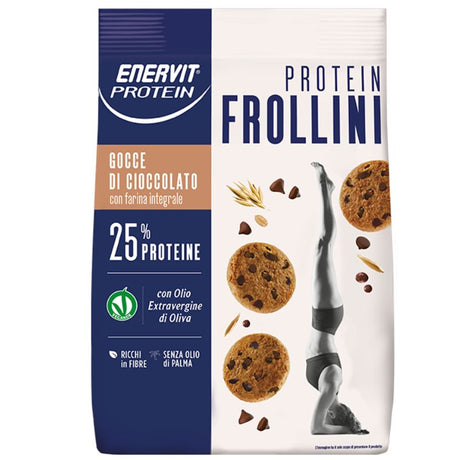 Enervit Protein Frollini 200 Grammi Gusto Gocce Di Cioccolato