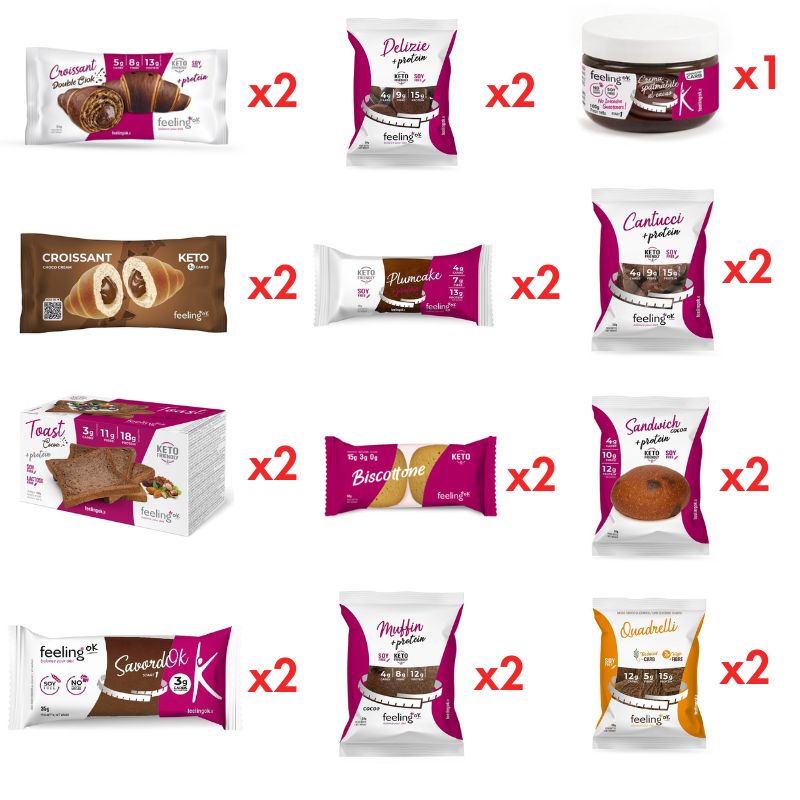 Kit Dieta Chetogenica - Tutto Cioccolato