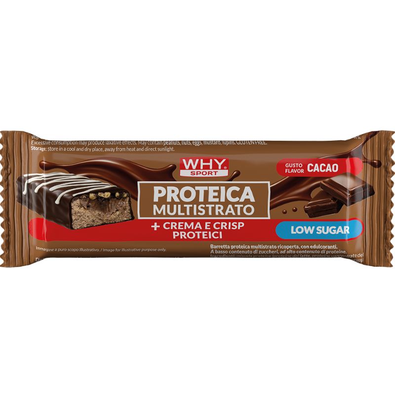 Why Sport Proteica Multistrato 1 Barretta Da 60 Grammi