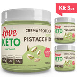 Love Keto Crema Proteica Gusto Pistacchio 200 Grammi