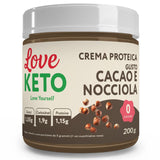 Love Keto Crema Proteica Gusto Cacao 200 Grammi