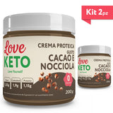 Love Keto Crema Proteica Gusto Cacao 200 Grammi