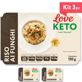 Love Keto Riso Proteico Ai Funghi 150 Grammi