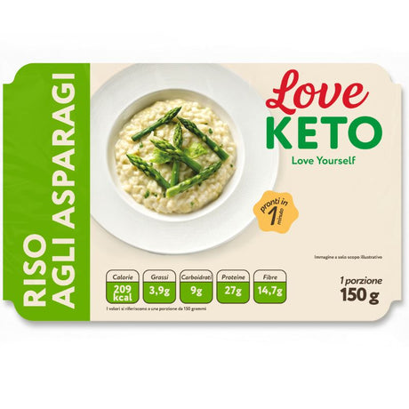 Love Keto Riso Proteico Agli Asparagi 150 Grammi