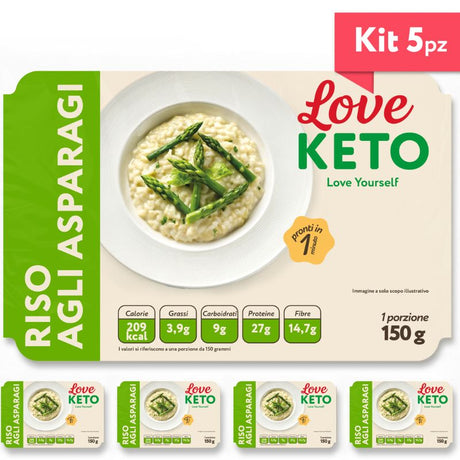 Love Keto Riso Proteico Agli Asparagi 150 Grammi