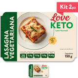 Love Keto Lasagna Proteica Vegetariana 150 Grammi