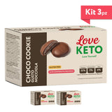 Love Keto Choco Cookie Gusto Nocciola 4 Confezioni Da 17 Grammi
