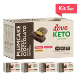 Love Keto Plumcake Ricoperto Di Cioccolato Gusto Arancia 3 Confezioni Da 50 Grammi