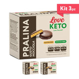 Love Keto Pralina Gusto Nocciola 5 Confezioni Da 9 Grammi