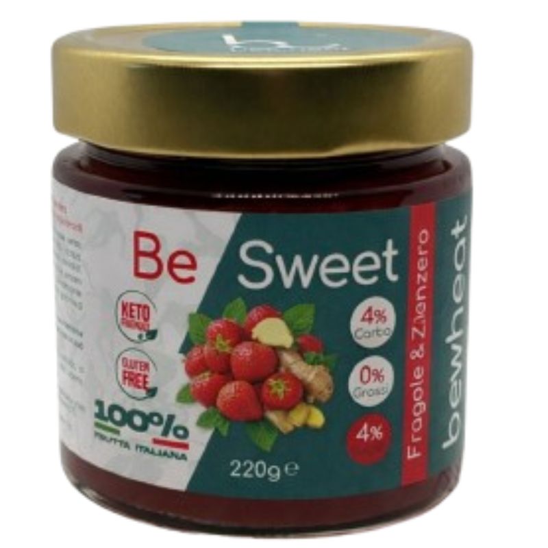Bewheat Be Sweet Gusto Fragola e Zenzero 220 Grammi