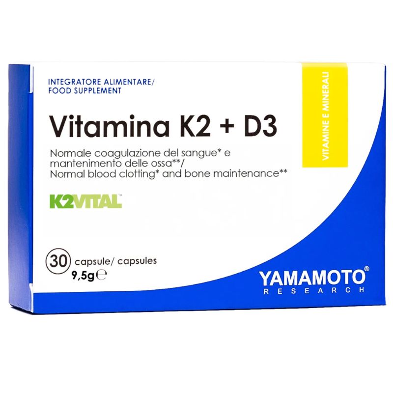 YAMAMOTO RESEARCH VITAMINA K2 + D3 DA 30 CAPSULE