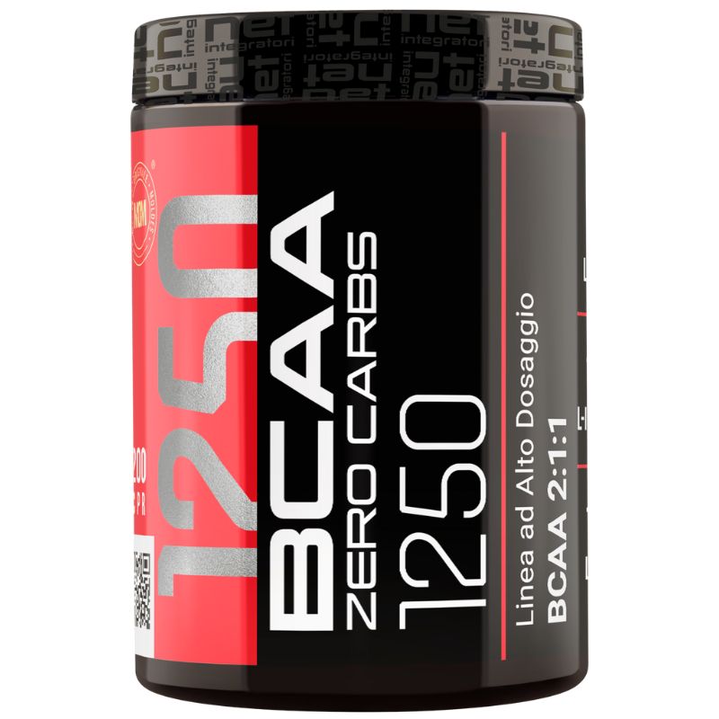 NET INTEGRATORI BCAA ZERO CARBS 1250 DA 200 COMPRESSE