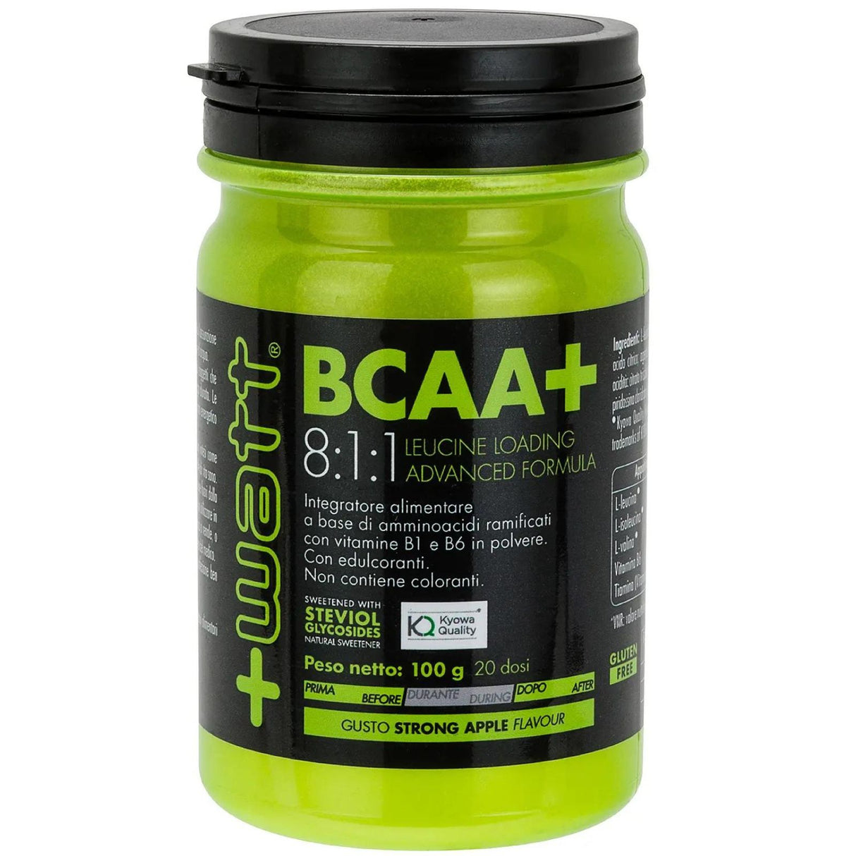 +WATT BCAA+ 8:1:1 POLVERE 100 GRAMMI