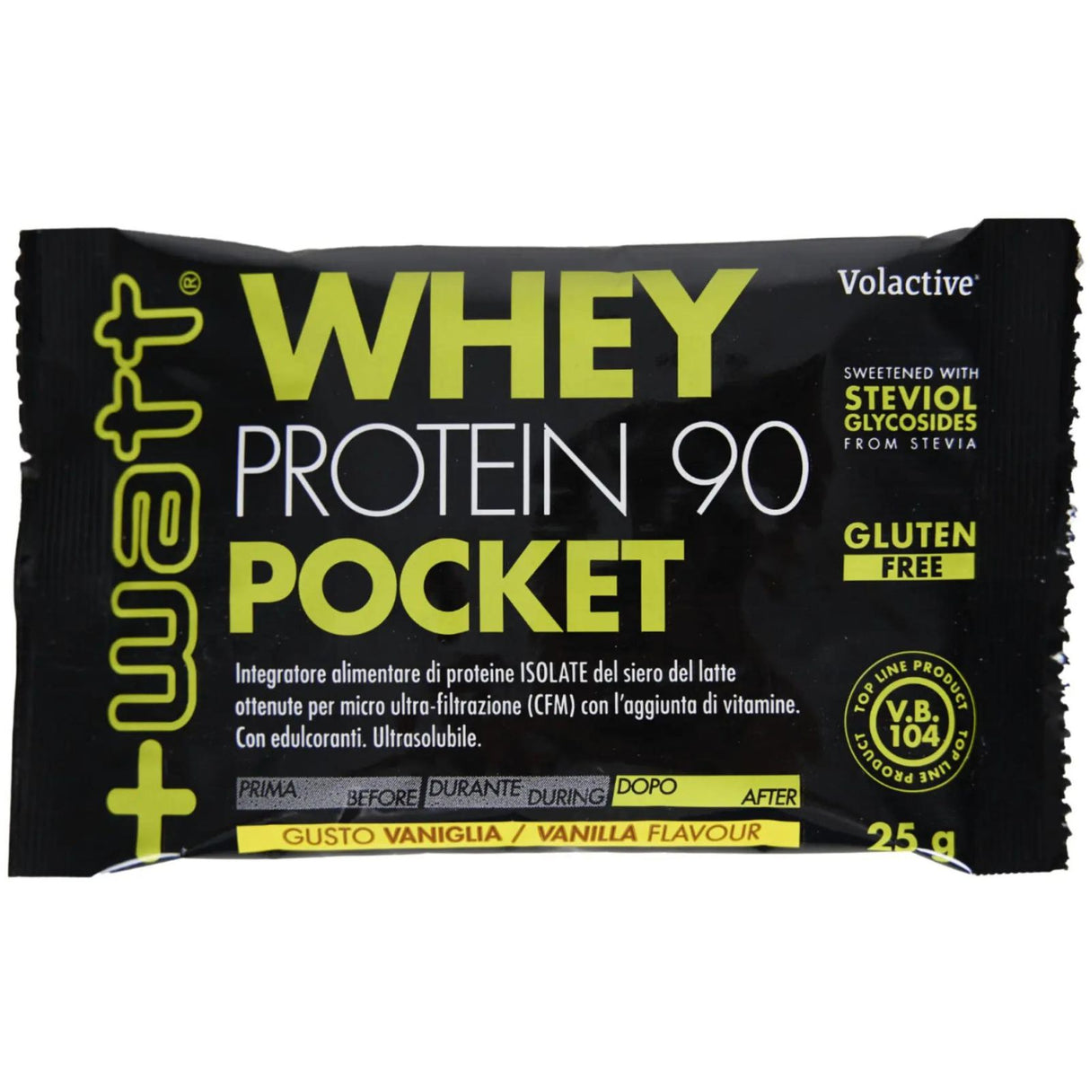 +Watt Whey Protein 90 Pocket 25 Grammi