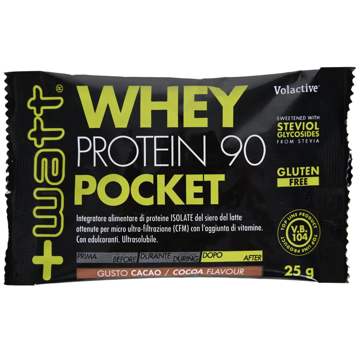 +Watt Whey Protein 90 Pocket 25 Grammi