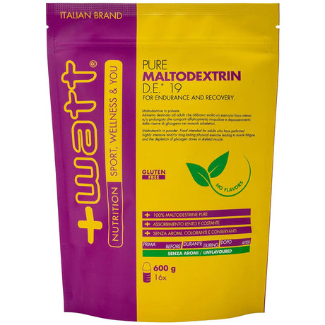 +Watt Pure Maltodextrin 600 Grammi