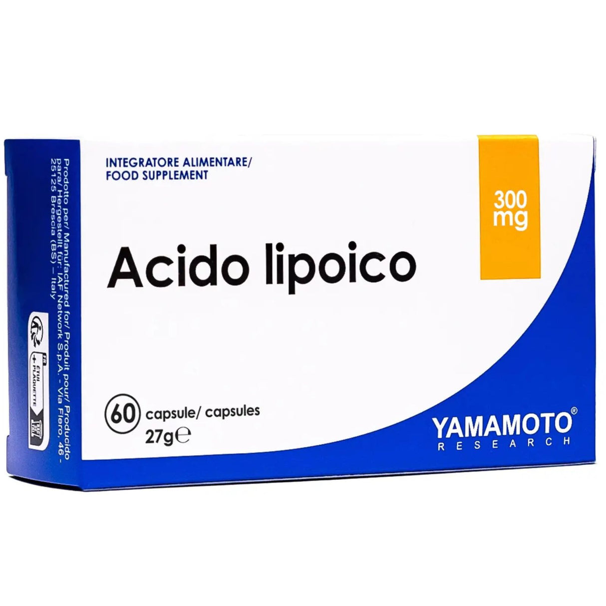 Yamamoto Research Acido Lipoico 60 Capsule