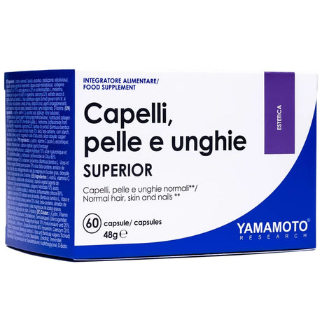 YAMAMOTO RESEARCH CAPELLI PELLE E UNGHIE SUPERIOR 60 CAPSULE