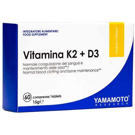 Yamamoto Research Vitamina K2 + D3 Da 60 Compresse