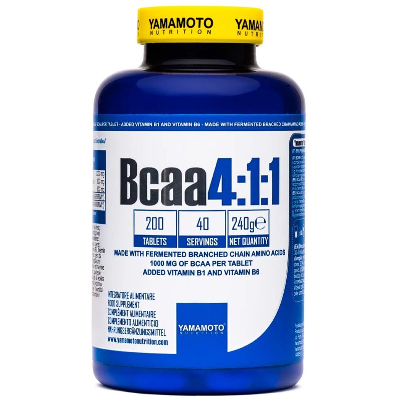 YAMAMOTO NUTRITION BCAA 4:1:1 200 COMPRESSE