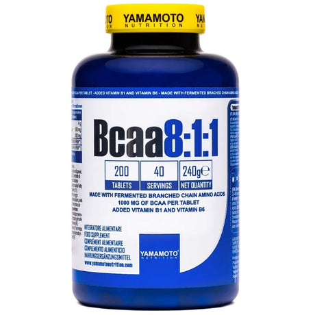 YAMAMOTO NUTRITION BCAA 8:1:1 200 COMPRESSE