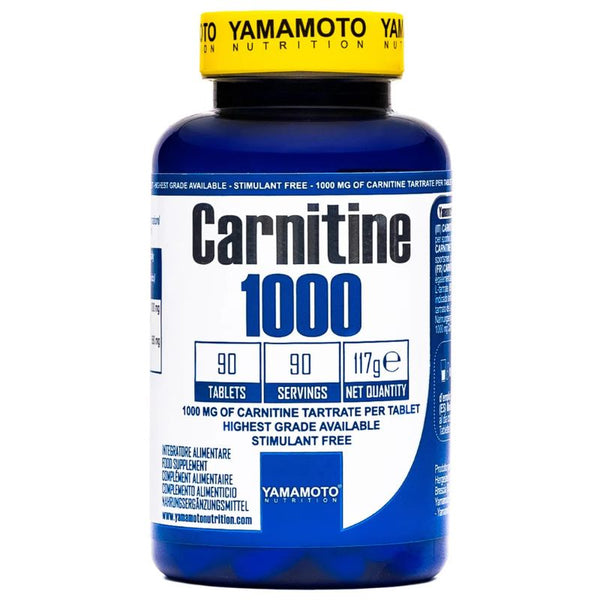 l carnitine yamamoto 1000 90 compresse di L-carnitina YAMAMOTO Acetyl L Carnitine 60