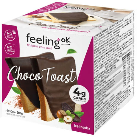 FEELING OK START 1 CHOCO TOAST 4X50g