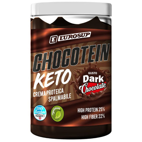 Eurosup Chocotein Keto 400 Grammi Gusto Cioccolato Fondente