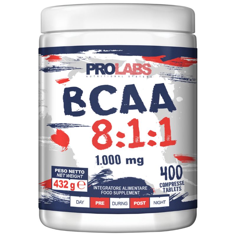 PROLABS BCAA 8:1:1 DA 400 COMPRESSE