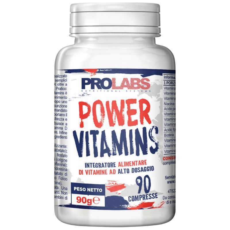 PROLABS POWER VITAMINS 90 COMPRESSE