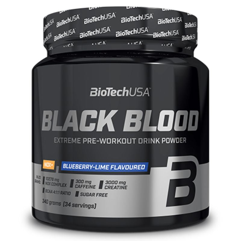 BIOTECH USA BLACK BLOOD NOX+ 340 GRAMMI