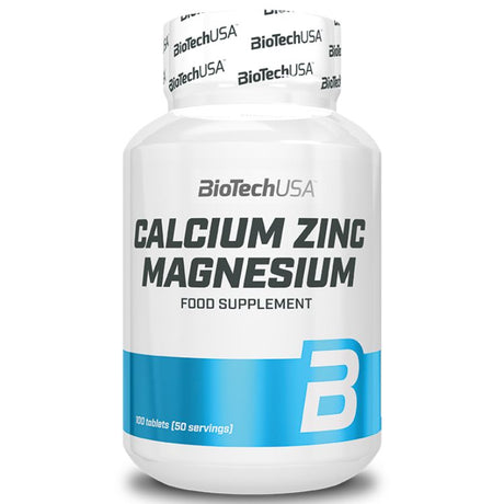 Biotech Usa Calcium Zinc Magnesium 100 Capsule