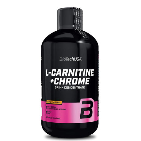 BIOTECH USA L-CARNITINE 70.000 MG + CHROME 500 ML ARANCIA