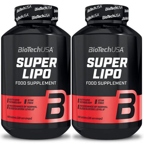 BIOTECH USA SUPER LIPO 2 CONFEZIONI DA 120 COMPRESSE