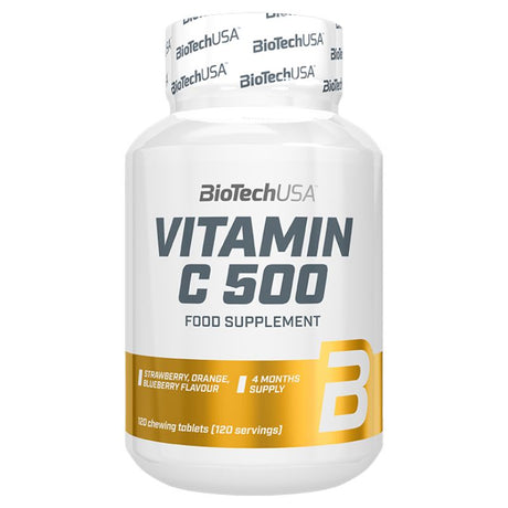 BIOTECH USA VITAMIN C 500 - 120 COMPRESSE MASTICABILI