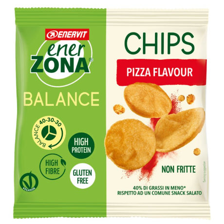 ENERZONA CHIPS 40-30-30 1 BUSTA DA 23 GRAMMI GUSTO PIZZA