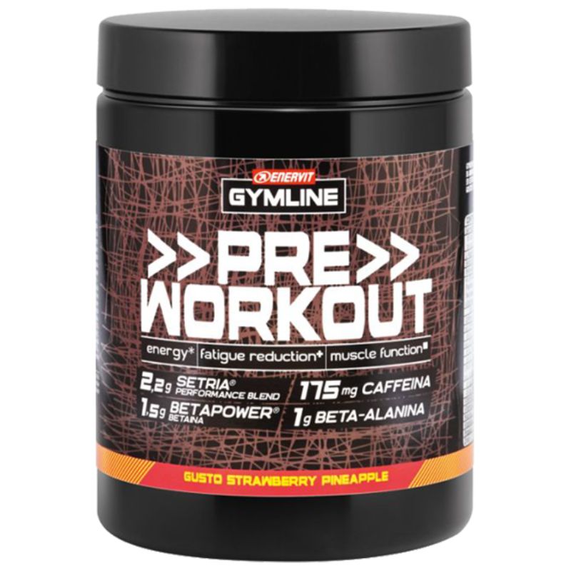 ENERVIT GYMLINE PRE WORKOUT 313 GRAMMI GUSTO FRAGOLA ANANAS