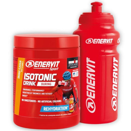 ENERVIT ISOTONIC DRINK 420 GRAMMI GUSTO ARANCIA + BORRACCIA