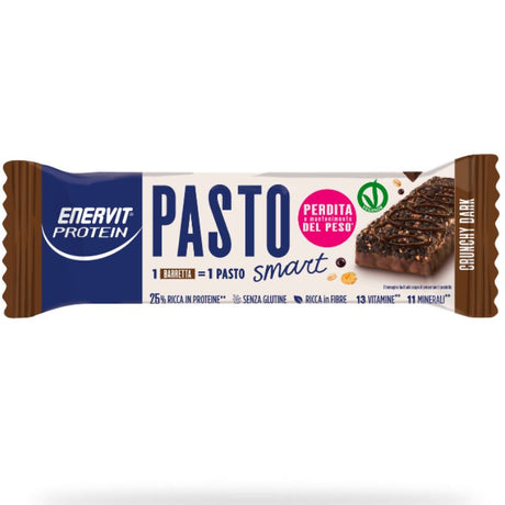 ENERVIT PROTEIN PASTO 1 BARRETTA DA 55 GRAMMI GUSTO CRUNCHY DARK