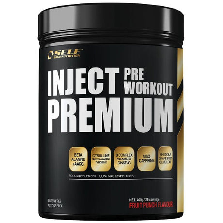 SELF OMNINUTRITION INJECT PREWORKOUT PREMIUM 400 GRAMMI