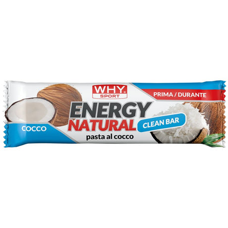 Why Sport Energy Natural 1 Barretta Da 25 Grammi