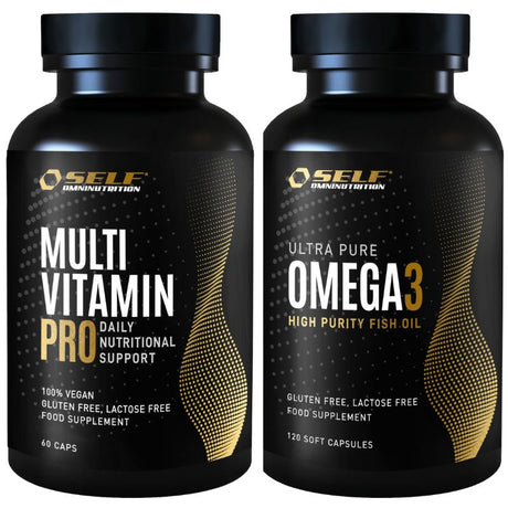 SELF OMNINUTRITION OMEGA 3 120 PERLE + MULTIVITAMIN 120 CAPSULE